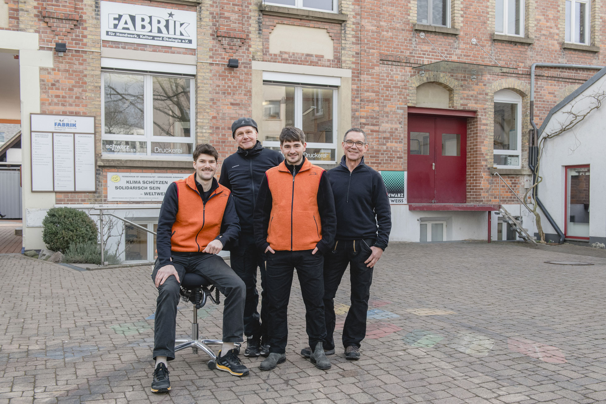 Team der Freien Holzwerkstatt Freiburg